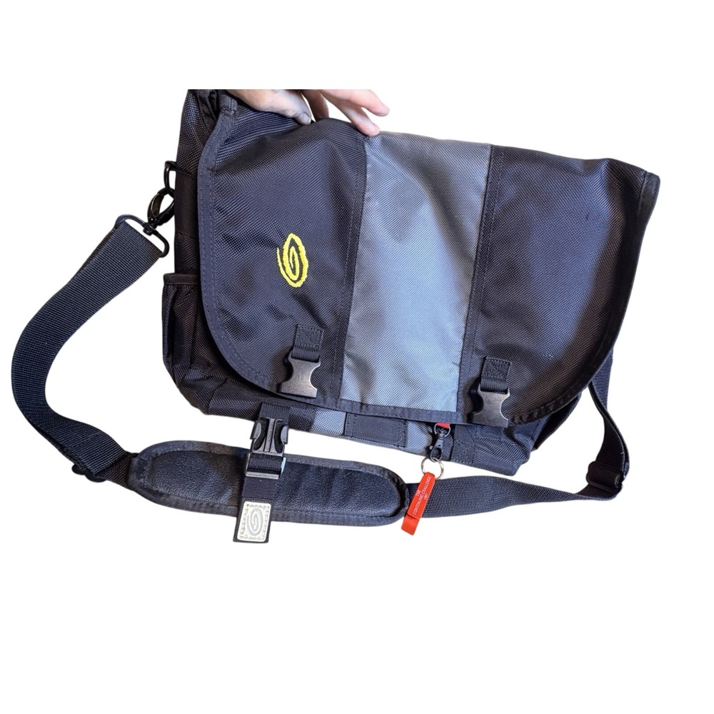 Timbuk2 Messenger Bag Large 16x13 Black Commuter Shoulder Laptop Water Resistant